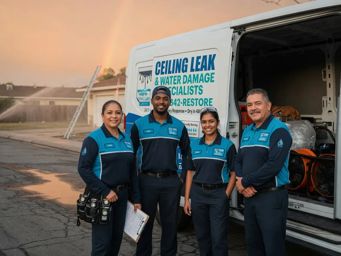 Ceiling Leak Cleanup company in Saline, MI