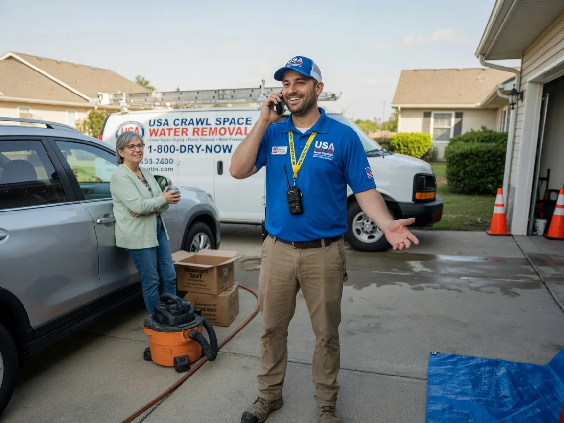 Crawl Space Water Removal Saline, MI FAQs
